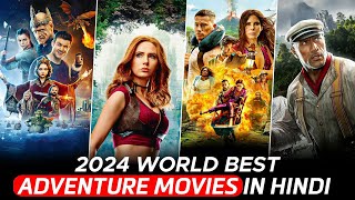 Top 10 Best Hollywood quotADVENTUREquot Movies In Hindi Dubbed  2024 New Adventure Movies in Hindi [upl. by Iseabal]