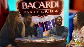 Bacardi Party Drinks Zombie Cocktail Review [upl. by Maressa]