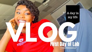 MY STUDENT LIFE VLOG  FIRST DAY OF LAB  FANSHAWE PSW COLLEGE LIFE IN CANADA  A DAY IN MY LIFE [upl. by Kylander]