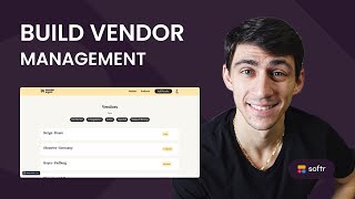 How to Build a Vendor Supplier Management Portal  Free Template [upl. by Darbie]