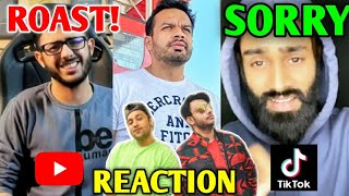 CarryMinati Tik Tok ROAST CONFIRMED  Amir Siddiqui Says quotSorryquot Flying Beast Angry PrashRawKnee [upl. by Riti]