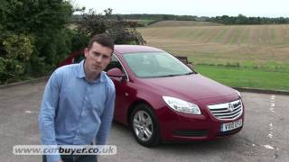 Vauxhall Insignia hatchback 20092013 review  CarBuyer [upl. by Leotie]