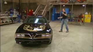 Stacy David drives 1977 Bandit Pontiac Trans Am Burt Reynolds Ed on GearZ HD [upl. by Leuams768]