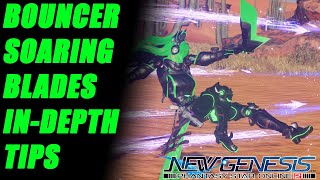 PSO2NGS Bouncer Soaring Blades indepth guide amp tips [upl. by Aleibarg]