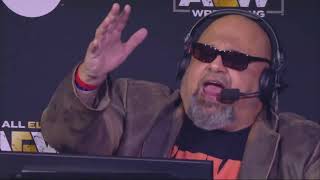 AEW Taz sings Ricky Starks Theme Song [upl. by Ellimak]