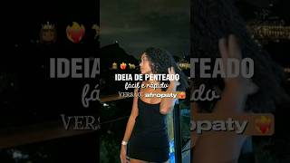 MELHOR PENTEADO PARA CABELOS CRESPOSCACHEADOS AFRO PUFF [upl. by Ten]