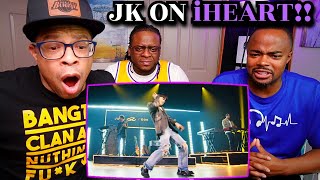 Jung Kook Standing Next to You iHeartRadio LIVE REACTION [upl. by Lipson]