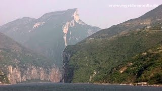 Yangtze River Cruise Qutang Gorge  China Travel Channel [upl. by Ttej]