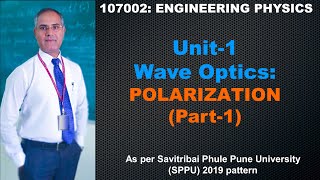 Engineering Physics  Unit 1  Polarization Part 1 [upl. by Negah]