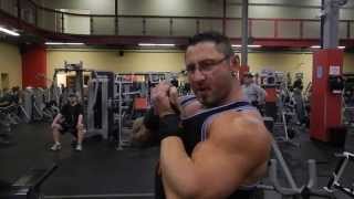 Closegrip lat pulldowns for biceps [upl. by Anilak]