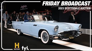 2023 SCOTTSDALE FRIDAY BROADCAST  Friday January 27 2023  BARRETTJACKSON 2023 AUCTION [upl. by Hans]