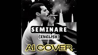 Seminare  Freddie Mercury English  AI COVER [upl. by Bury]