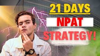 Nmims Mumbai Admission Pakka 💯  NPATNLATNCET 21 Days Exam Strategy  NPAT 2024 Important Topics [upl. by Anitsud]