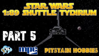 MPC Star Wars Shuttle Tydirium model kit Build Part 5 [upl. by Damle372]