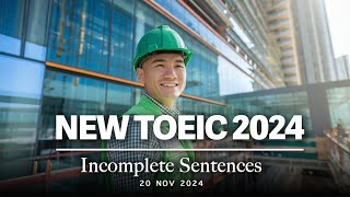 💡 เฉลยแนวข้อสอบจริง TOEIC 20 NOV 24 [upl. by Anaicul417]