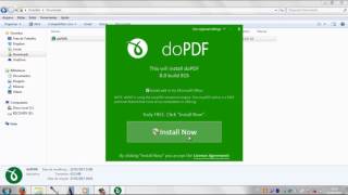 Instalando o programa doPDF [upl. by Erdei274]