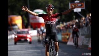 UCI Mens Cycling Europe Tour 1HC Gran Piemonte 2019 Won by Egan Bernal [upl. by Ilyk]