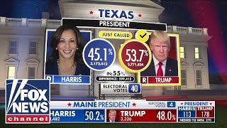 Trump wins Texas Fox News projects [upl. by Auka]