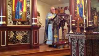 St Sophia Lenten Mission 2012 with Fr Dennis Smith pt 22 [upl. by Aisyram]