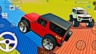 Driving Scorpio N And Thar 4x4 🔥 scorpio thar 4x4 car driving gamingvideos [upl. by Emmy]