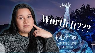 Is the Harry Potter Forbidden Forest Experience Worth the Money [upl. by Notsreik731]