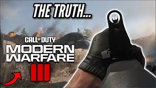 The Reality Of Modern Warfare 3 That Youtubers Dont Show You [upl. by Leinehtan]