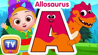 Baby Takus World  ABC Dinosaurs with Phonics  ChuChu TV Nursery Rhymes amp Toddler Learning Videos [upl. by Ryun469]