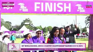 ISF WORLD SCHOOLS CROSS COUNTRY CHAMPIONSHIPS NAIROBI 2024 [upl. by Akinuahs590]