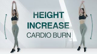 INCREASE HEIGHT amp LOSE WEIGHT l 2 Million View Renewal Belly Fat Burn amp Hourglass Body Workout [upl. by Darmit]