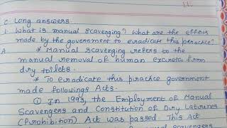 Class 8 SocialSPL Chapter7  UntouchabilityA Social Evil  Ratna Sagar Social Science Notes [upl. by Taryn]