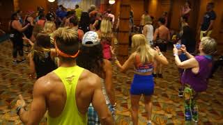 An Irish Party Third Class Danny Zumba in Yelenas MC Zumba Cruise 2018 [upl. by Nnoj]