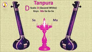 Tanpura D Scale SaMa  Meditation Music [upl. by Krebs]