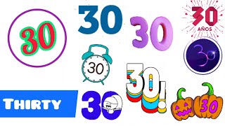 Number band 30  Numbers band 30  counting to 30 30 Rboy [upl. by Assilev]