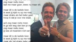 Christoff en André Hazes JR zeg maar niets meer [upl. by Rhea]