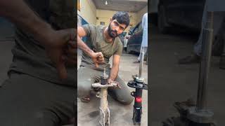 How To Chek Shock alsharifauto mz shani shortvideo catalyticconverter fix avarage Noise [upl. by Leahcimdivad]