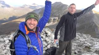 Climbing Na Gruagaichean Mamores Kinlochleven [upl. by Nossaj]