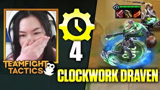 Best in Slot Clockwork Draven Isnt Fair  Hafu TFT Challenger [upl. by Nerrual]