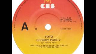 Toto  Georgy Porgy Dj quotSquot Rework [upl. by Tlihcox200]