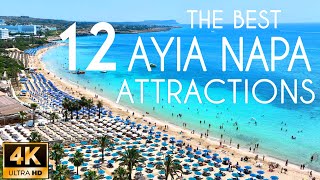 TOP 12 Things to Do in and Around Ayia Napa  Cyprus [upl. by Hedley756]