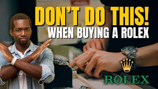 Rolex Authorized Dealers Hate When You Pull This Move Avoid Doing This [upl. by Oigimer]