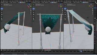 Parda design in blender 421 and animation with object [upl. by Ikim522]