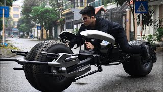 Building A Batpod From The Dark Knight  Batman Motorcycle  The Best Version In The World [upl. by Adnola509]