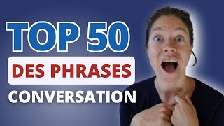 50 EXPRESSIONS pour niveau débutant  PHRASES UTILES pour une conversation en anglais [upl. by Ardell]