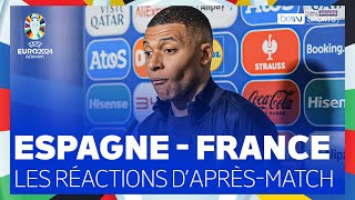 🏆 EURO 2024  Mbappé Deschamps Kolo Muani Les Bleus déçus après lélimination [upl. by Relyk]