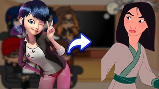 MLB react to Marinette As Mulan  500 special 🤭 No part 2  •kxulix• [upl. by Feerahs438]