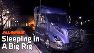 Big Rig Sleeping Is Better Than You Think  Time for Trucks Extra [upl. by Ttelracs220]