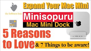 Expand Your Mac Mini with MiniSopuru Dock [upl. by Sarid]