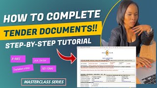 StepbyStep Guide to Completing Tender Documents SBD Forms  uncover secrets to win tenders [upl. by Burl]