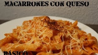 Cómo hacer Macarrones con queso  Fácil [upl. by Ahsirk]