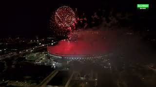 INCREIBLE RECIBIMIENTO DE RIVER FRENTE A MINEIRO  SportMax [upl. by Connors]